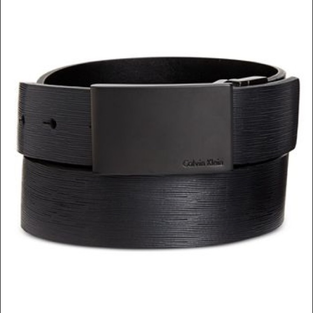 Calvin Klein Men’s Reversible Dress Belt Black 38